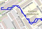 Trasa z dnia 2021-07-13 13:41 - mapa trasy gps - spacer