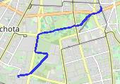 Spacer 05.07.2021 - mapa trasy gps - spacer