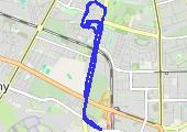 Spacer 08.07.2021 - mapa trasy gps - spacer