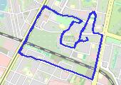 Spacer 13.07.2021 - mapa trasy gps - spacer