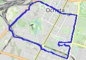 Spacer 14.07.2021 - mapa trasy gps - spacer