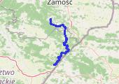 Trasa z dnia 2021-07-11 19:33 - mapa trasy gps - rower górski