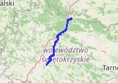 Trasa z dnia 2021-07-14 18:39 - mapa trasy gps - rower szosowy