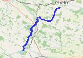 Trasa z dnia 2021-07-14 17:20 - mapa trasy gps - rower górski