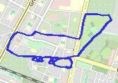 Spacer 14.07.2021 2 - mapa trasy gps - spacer