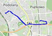 Trasa z dnia 2021-07-14 22:13 - mapa trasy gps - samochód
