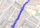 Trasa z dnia 2021-07-15 22:00 - mapa trasy gps - marsz