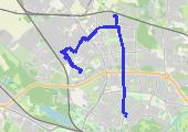 Trasa z dnia 2021-07-16 13:40 - mapa trasy gps - samochód