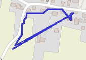 Trasa z dnia 2021-07-14 11:42 - mapa trasy gps - rower trekkingowy