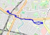 Trasa z dnia 2021-07-17 13:33 - mapa trasy gps - marsz
