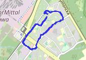 Trasa z dnia 2021-07-17 22:43 - mapa trasy gps - spacer