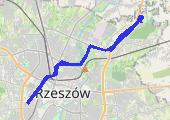 Trasa z dnia 2021-07-18 12:10 - mapa trasy gps - rower szosowy