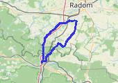 Trasa z dnia 2021-07-18 14:17 - mapa trasy gps - rower szosowy