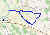 Trasa z dnia 2021-07-18 20:20 - mapa trasy gps - rower szosowy