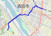 Trasa z dnia 2021-07-19 09:33 - mapa trasy gps - rower szosowy