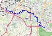 Rower 1439 - mapa trasy gps - rower szosowy