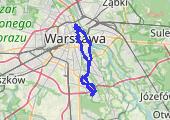 Rower 1440 - mapa trasy gps - rower szosowy