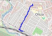 Trasa z dnia 2021-07-20 07:00 - mapa trasy gps - marsz