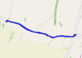 Trasa z dnia 2021-07-22 20:24 - mapa trasy gps - rower trekkingowy