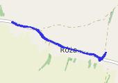 Trasa z dnia 2021-07-27 21:04 - mapa trasy gps - rower trekkingowy