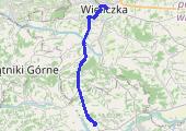 Trasa z dnia 2021-07-28 07:22 - mapa trasy gps - samochód