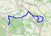 Trasa z dnia 2013-08-17 14:20 - mapa trasy gps - motocykl