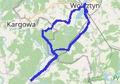 Trasa z dnia 2021-07-28 16:46 - mapa trasy gps - rower trekkingowy