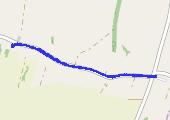 Trasa z dnia 2021-07-28 20:25 - mapa trasy gps - rower trekkingowy