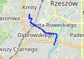 Trasa z dnia 2021-07-30 22:08 - mapa trasy gps - rower szosowy