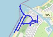 Trasa z dnia 2021-08-01 18:27 - mapa trasy gps - marsz