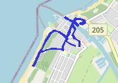 Trasa z dnia 2021-08-01 15:01 - mapa trasy gps - marsz