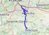 Trasa z dnia 2021-08-02 17:17 - mapa trasy gps - samochód