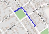 Trasa z dnia 2021-08-05 20:06 - mapa trasy gps - spacer
