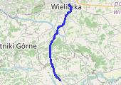 Trasa z dnia 2021-08-06 07:30 - mapa trasy gps - samochód