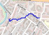 Trasa z dnia 2021-08-09 07:35 - mapa trasy gps - marsz