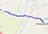 Trasa z dnia 2021-08-09 20:30 - mapa trasy gps - rower trekkingowy