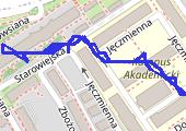 Trasa z dnia 2021-08-10 10:56 - mapa trasy gps - spacer