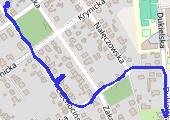 Trasa z dnia 2021-08-10 20:36 - mapa trasy gps - spacer