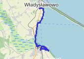 Spacer 10.08.2021 - mapa trasy gps - spacer