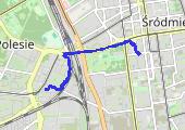 Trasa z dnia 2021-08-11 06:44 - mapa trasy gps - rower miejski