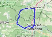 Trasa z dnia 2021-08-11 18:54 - mapa trasy gps - rower szosowy
