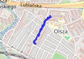 Trasa z dnia 2021-08-12 07:05 - mapa trasy gps - marsz