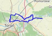 Trasa z dnia 2021-08-12 19:55 - mapa trasy gps - rower trekkingowy