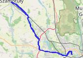 Trasa z dnia 2021-08-13 14:49 - mapa trasy gps - samochód