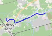 Trasa z dnia 2021-08-13 17:24 - mapa trasy gps - rower szosowy