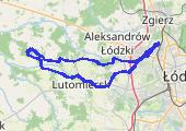 Trasa z dnia 2021-08-14 13:12 - mapa trasy gps - rower górski
