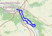 Trasa z dnia 2021-08-14 17:00 - mapa trasy gps - rower trekkingowy