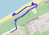 Trasa z dnia 2021-08-14 22:19 - mapa trasy gps - spacer
