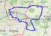 Trasa z dnia 2021-08-15 14:00 - mapa trasy gps - rower szosowy