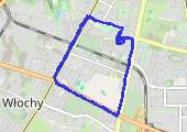 Spacer 17.08.2021 - mapa trasy gps - spacer